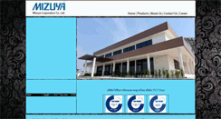 Desktop Screenshot of mizuya.co.th